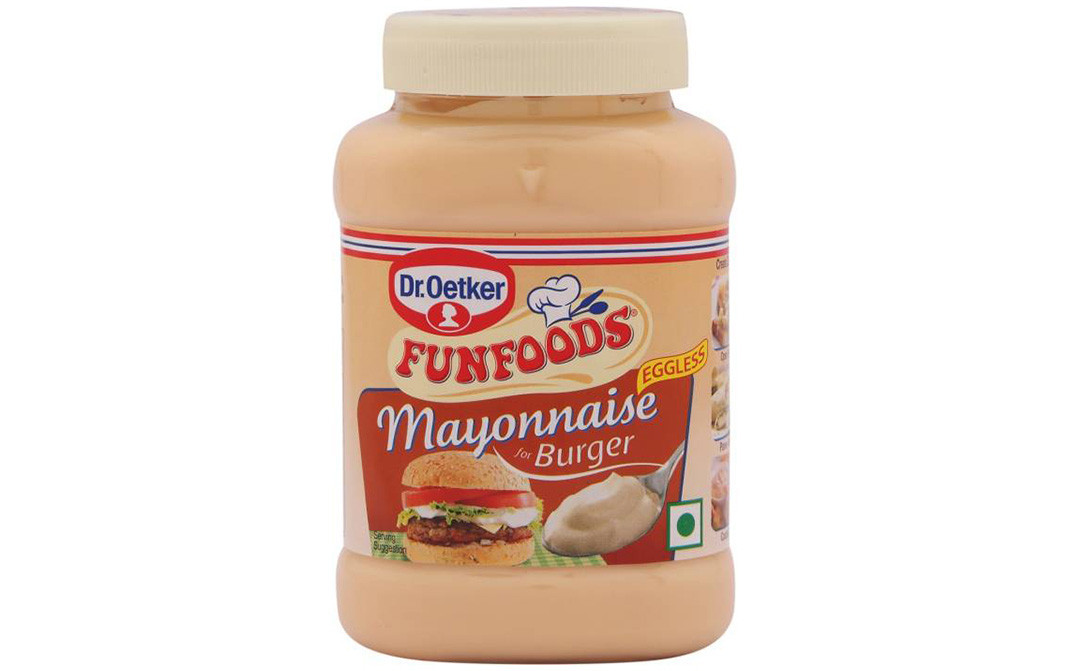 Dr. Oetker Fun foods Eggless Mayonnaise (For Burger)   Plastic Jar  275 grams